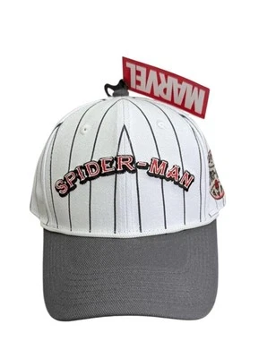 Marvel Spider-Man Striped Baseball Cap Hat - Image 1 of 4