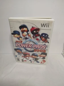 Nintendo Wii MLB Power Pros 2008 CIB komplett mit Handbuch ungetestet - Bild 1 von 2