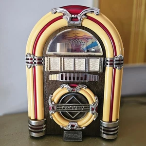 CROSLEY JUKEBOX CR-11 AM FM Radio & Cassette Player - Works  - Picture 1 of 11