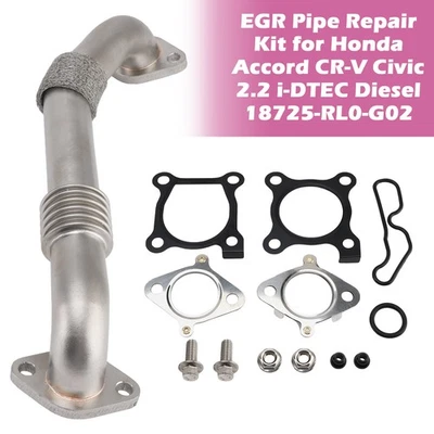 EGR Pipe Repair Kit for Honda Accord CR-V Civic 2.2 i-DTEC Diesel 18725-RL0-G02. - Image 1 of 4