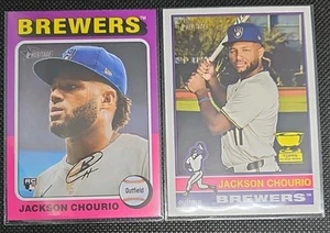 x2 Lot - Jackson Chourio - 2024 Heritage #632 + 2025 Heritage #106 (166) - Bild 1 von 2