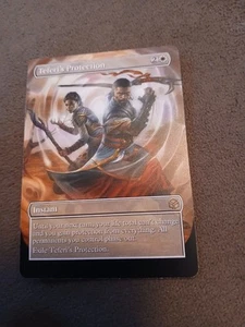 Teferi's Proxy Card Protezione con Espositore Arte Double Sided Design Art - Foto 1 di 4