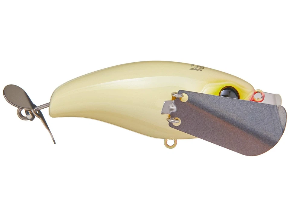 Jackall Pompadour Jr. Cebo para caminar - 2,5" (blanco hueso) Foto 1 de 1