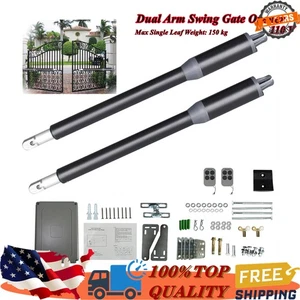 650lbs Electric Automatic Sliding Gate Opener Kit 200rpm 24V DC w/Remote Control - Picture 1 of 14