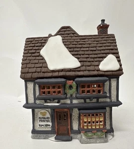 Department 56 Dickens' Village Series Tutbury Drucker - ohne Leuchtmittel - Bild 1 von 5