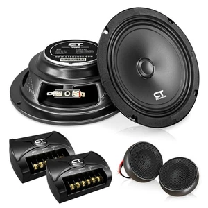 Tropo 6.5” 160 Watt 2-Way Shallow-Mount Component Speaker Set - Picture 1 of 6