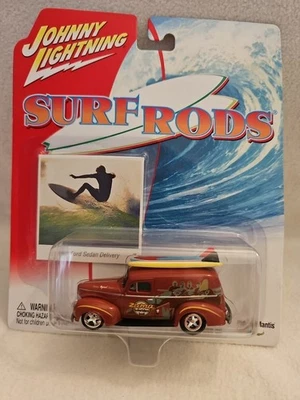 Ford Sedán 1940 Entrega, 1/64 2003 Johnny Lightning, Surf Rods T20  Foto 1 de 4