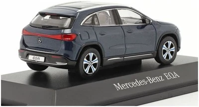 Mercedes EQA (H243) 2021 Denim Blue 1:43 Dealer Model - Very Good quality New - Image 1 of 2