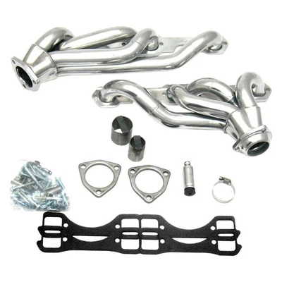 For GMC C25 75-77 Exhaust Headers Cat4ward Stainless Steel Silver Ceramic Coated Foto 1 de 3