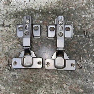2Pcs Mepla 201 M Vintage Germany Cabinet Hinges - Picture 1 of 7