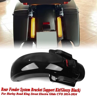 Kit de cubierta de guardabarros trasero para Harley Touring CVO Road Glide 2014-2024 2023 1 pieza Foto 1 de 4