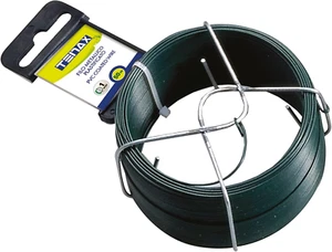 Filo Di Ferro Plastificato, Verde, Lunghezza 50 M - Diametro 1 Mm - Foto 1 di 12