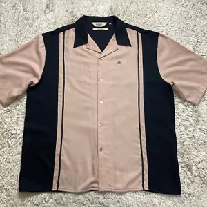 Da Vinci Shirt Mens 2XL Charlie Sheen Rayon Blend Bowling Button Up Camp - Picture 1 of 17