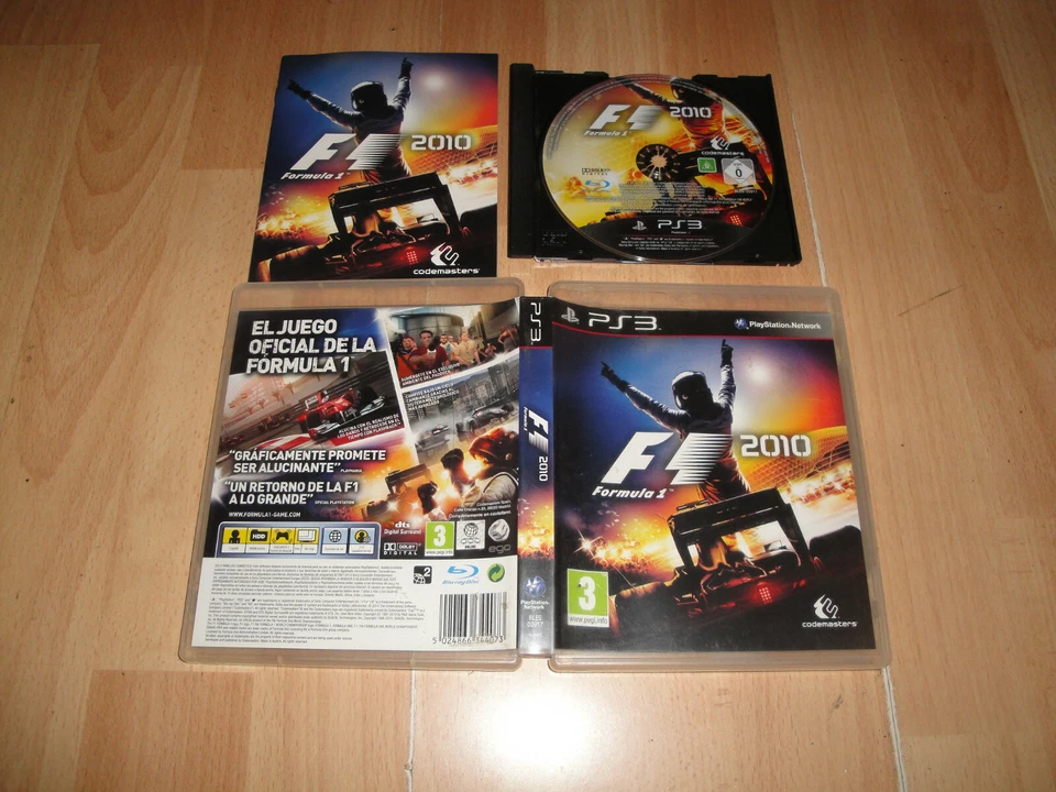 F1 FORMULA ONE 2010 DE CODEMASTERS PARA LA SONY PS3 USADO EN BUEN ESTADO - Imagen 1 de 1