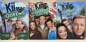 King of Queens Tv Lot of 3 Box Sets (Seasons 1,2,3) Kevin James Leah Remini - Picture 1 of 5