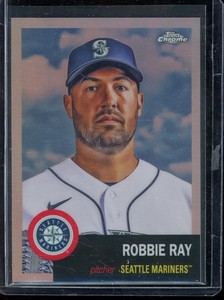 2022 Topps Chrome Platinum Rose Gold Refractor Robbie Ray #326 /75