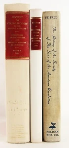 Three-Book Library of Colonial War Ancestry Sons American Revolution MD DC + - Imagen 1 de 21