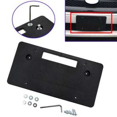 Soporte de etiqueta de matrícula delantero para automóvil apto para BMW Audi Forester Foto 1 de 4