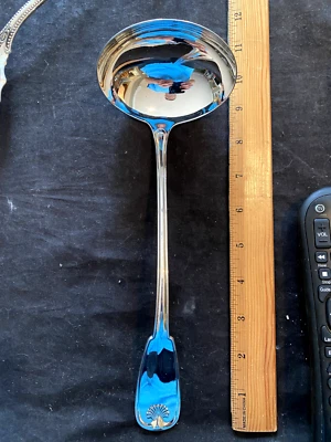 CUCHARÓN SOPA TIFFANY & CO PALMA PLATA ESTERLINA sin monograma POLISHED Foto 1 de 2