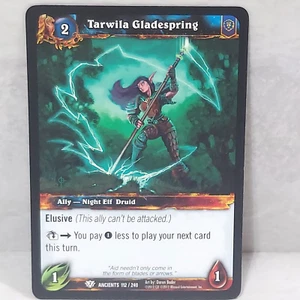 World Of Warcraft War Of The Ancients Tarwila Gladespring 112/240 TCG Card - Picture 1 of 2
