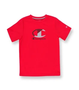 Champion Boy's Short Sleeve Lightweight Tee Shirt EJ1 Red Medium 10/12 NWT  - Picture 1 of 1