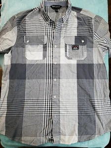 Rocawear Classic Mens Button up Short Sleeve Shirt Size 2XL - XXL Hip-Hop Rap A4 - Picture 1 of 3