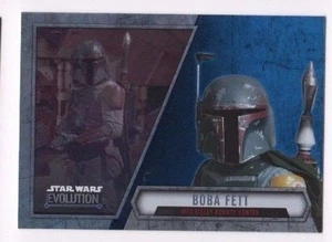 2016 Star Wars Evolution base lot 18/100 BLUE parallel - Picture 1 of 1