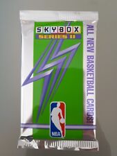 1991-92 SkyBox Basketball Series II (2) Pack 15 NBA Cards; Dream Team, Rookies?