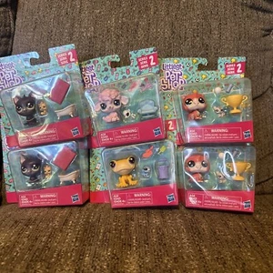 Lot of 6 Littlest Pet Shop Series 2 Mixed lots new in Package. Free Shipping. - Picture 1 of 8