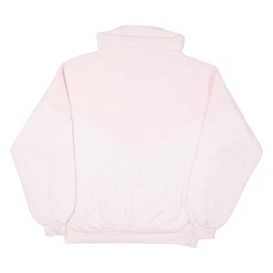 LEE COOPER Womens Sweatshirt Pink Roll Neck M - Picture 1 of 6