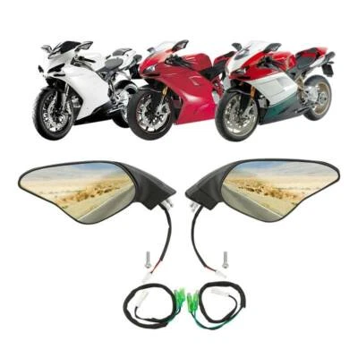 Espelho retrovisor luz de seta para Ducati 848 1098 1098S 1098R 1198 1198S/R - Imagem 1 de 4