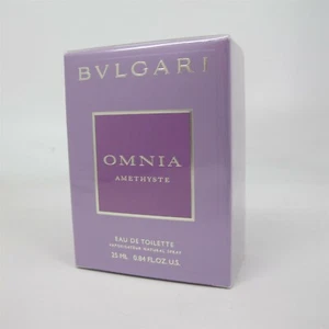 OMNIA AMETHYSTE by Bvlgari 25 ml/ 0.84 oz Eau de Toilette Spray NIB - Picture 1 of 2