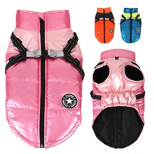 Hundemantel für Kleine Hunde Wasserdicht Winter Warm Hundejacke Reflektierend - Bild 1 von 29