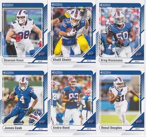 2024 Donruss Football Complete Team Set (11) Buffalo Bills Josh Allen,Ray Davis - Picture 1 of 4