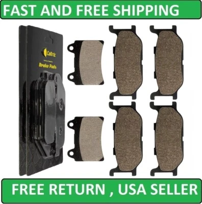 Brake Pads for Yamaha Road Star 1600 XV16 XV1600 1999-2003 Front Rear Brake Pads - Image 1 of 4