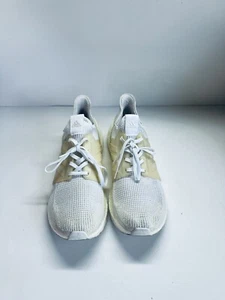 ADIDAS ULTRA BOOST TRIPLE WHITE ATHLETIC SHOE YYA 606001 MEN'S 13 Rare  PREOWNED - Picture 1 of 10