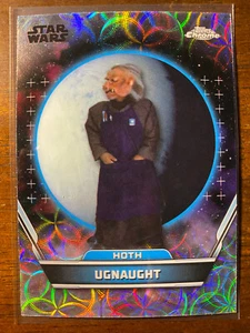 2024 Topps Chrome Star Wars Hyperspace Ugnaught #56 Nebulae Refractor Hoth - Picture 1 of 2