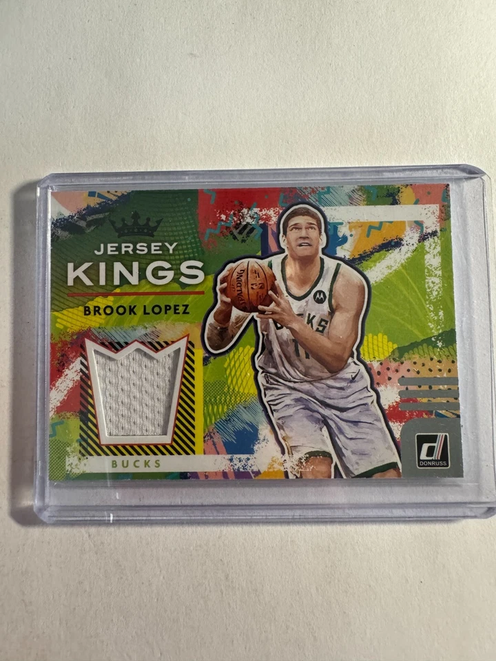 K184,190 - 2021-22 Donruss Jersey Kings #40 Brook Lopez - Image 1 of 1