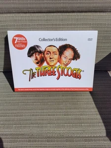 NEW The Three 3 Stooges Collectors Edition DVD 7 Disc Set Booklet & Photos  - Picture 1 of 18