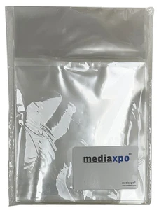OPP Plastic Wrap Bag for Standard Blu-Ray Case 12mm (for Slipcover) Lot - Afbeelding 1 van 3