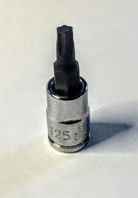 Pittsburgh Torx Star Bit Socket T25 x 1/4" -Free USA Shipping - Image 1 of 2