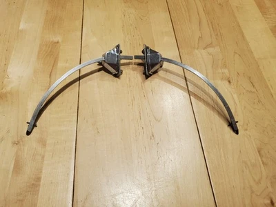 Vintage LUDWIG 70's Curved Bass Drum Spurs w/ Shell Mounts - Image 1 of 4