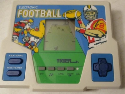 Tiger Electronic Football LCD Handheld Video Game 1987 Works Clean Sports 80's - Image 1 of 4