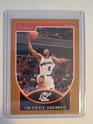 2007-08 Bowman Draft Picks & Stars Gilbert Arenas #1 bronce/399 Foto 1 de 2