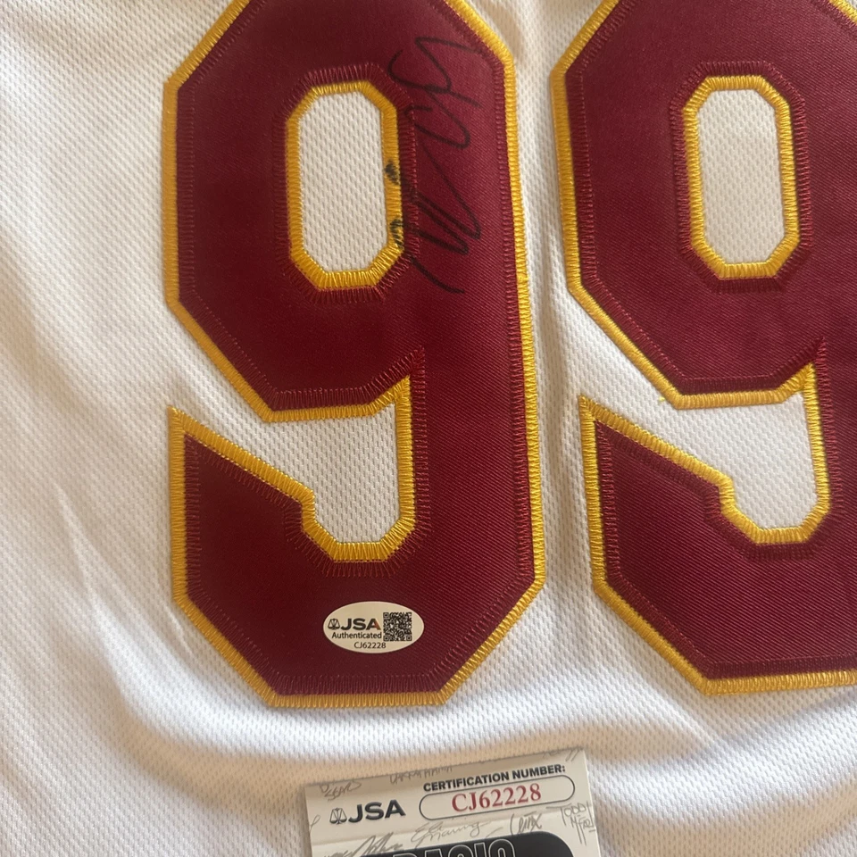 Camiseta deportiva firmada por Jae Crowder Cleveland Cavalier certificado de autenticidad JSA autografiada talla XL Foto 1 de 4