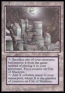 City of Shadows - Damaged / Poor MTG The Dark - Picture 1 of 1