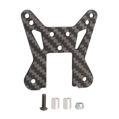 KYX Carbon Fiber Rear Shock Tower Upgrades Parts for Tamiya 1/10 The Bigwig 2017 - Image 1 of 4