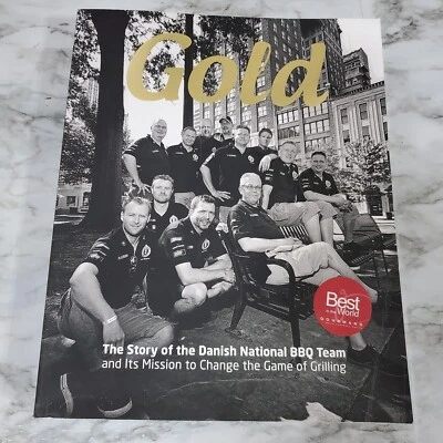 Gold The Story of the Danish National BBQ Team Illustrated Paperback Book - Image 1 of 4