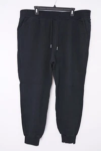 Abercrombie & Fitch Mens XXL Sweatpants Drawstring Black NWT - Picture 1 of 3
