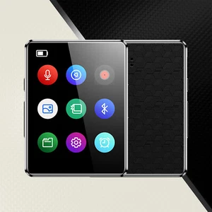 Bluetooth 5.0 Touch Screen Mp3/mp4 Player Lossless Sound HIFI FM Radio Recorder - Picture 1 of 10